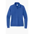 Nike Women's Club Fleece Sleeve Swoosh 1/2-Zip — view 5