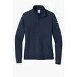 Nike Women's Club Fleece Sleeve Swoosh 1/2-Zip — view 7