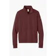 Nike Women's Club Fleece Sleeve Swoosh 1/2-Zip — view 15