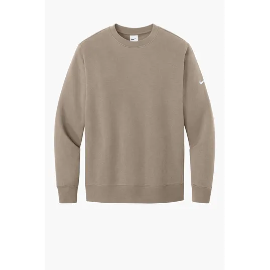 Nike Club Fleece Sleeve Swoosh Crew — view 6