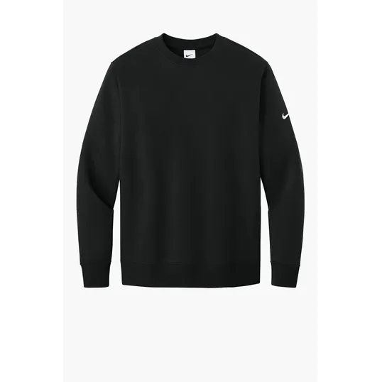 Nike Club Fleece Sleeve Swoosh Crew — view 3
