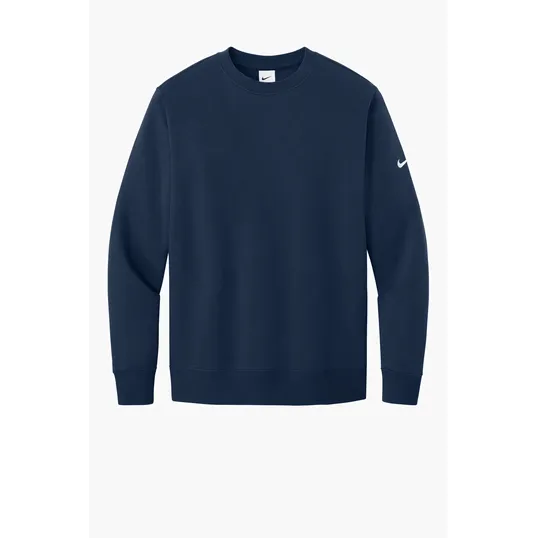 Nike Club Fleece Sleeve Swoosh Crew — view 7
