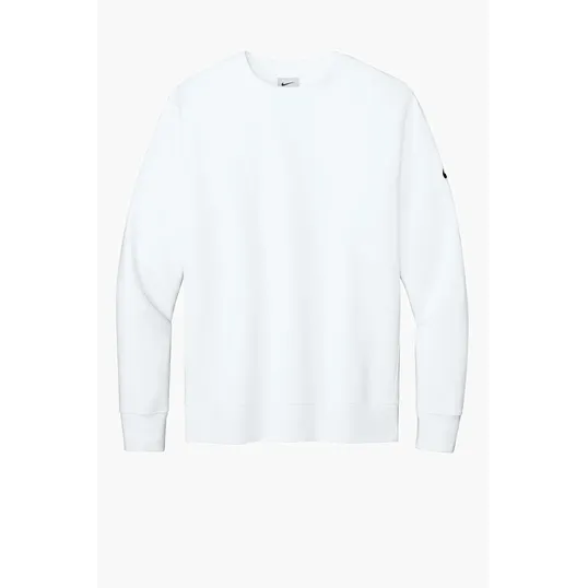 Nike Club Fleece Sleeve Swoosh Crew — view 10