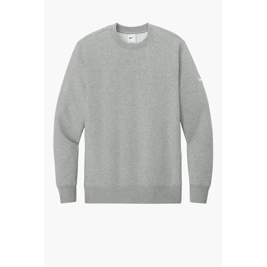 Nike Club Fleece Sleeve Swoosh Crew — view 4