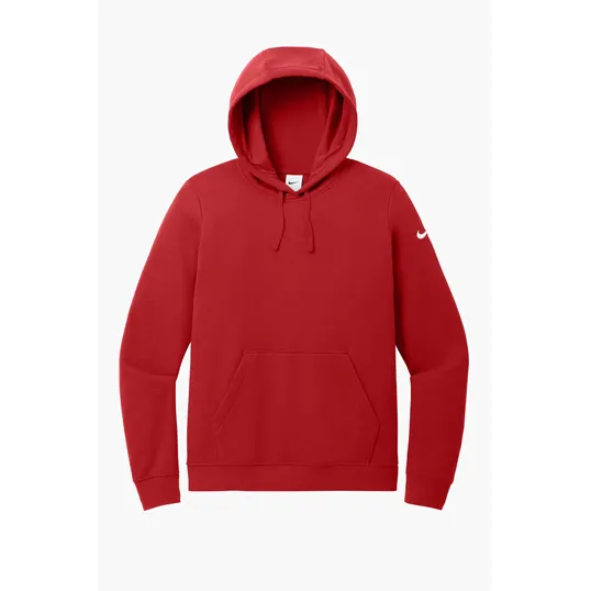 Nike Women's Club Fleece Sleeve Swoosh Pullover Hoodie — view 13