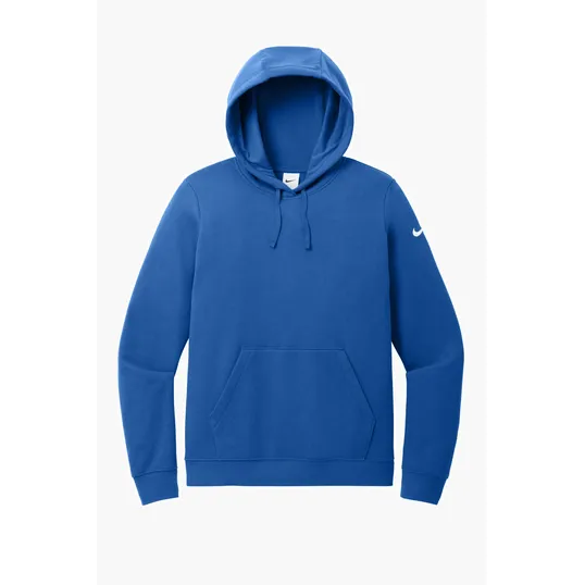 Nike Women's Club Fleece Sleeve Swoosh Pullover Hoodie — view 6