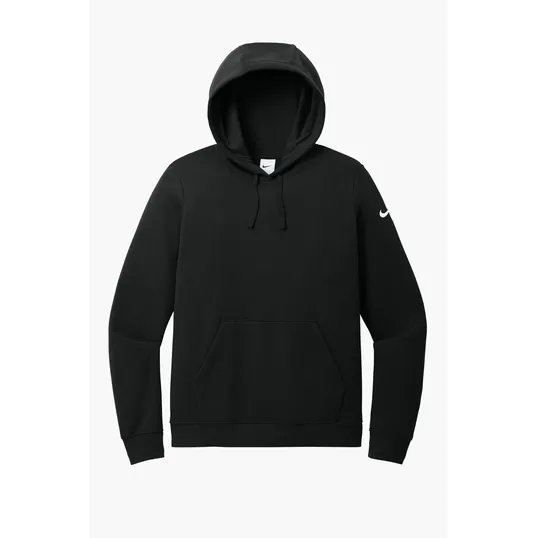 Nike Women's Club Fleece Sleeve Swoosh Pullover Hoodie — view 3