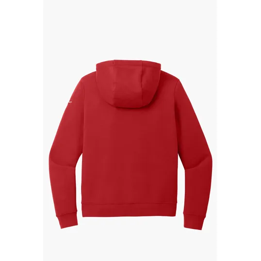 Nike Women's Club Fleece Sleeve Swoosh Pullover Hoodie — view 26