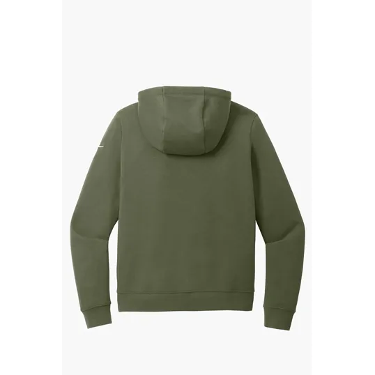 Nike Women's Club Fleece Sleeve Swoosh Pullover Hoodie — view 24