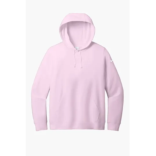 Nike Women's Club Fleece Sleeve Swoosh Pullover Hoodie — view 12
