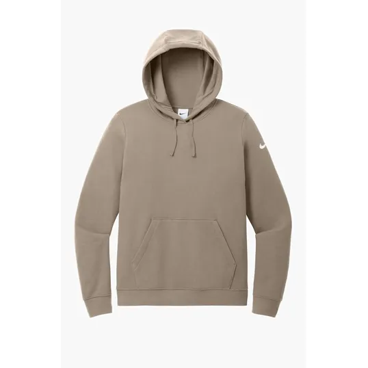 Nike Women's Club Fleece Sleeve Swoosh Pullover Hoodie — view 9