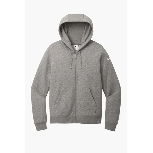 Nike Women's Club Fleece Full-Zip Hoodie — view 3