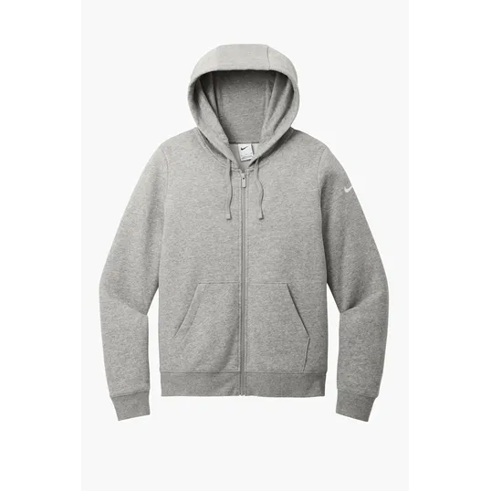 Nike Women's Club Fleece Full-Zip Hoodie — view 4
