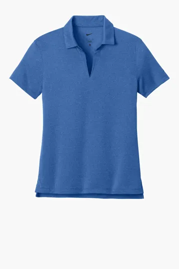 Nike Women's Dri-FIT Smooth Heather Polo — view 4