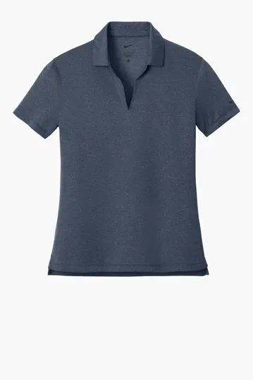 Nike Women's Dri-FIT Smooth Heather Polo — view 5