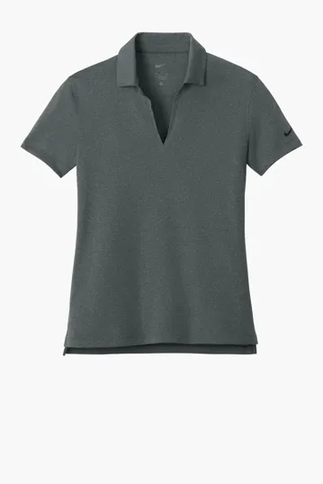 Nike Women's Dri-FIT Smooth Heather Polo — view 8