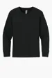 Next Level Apparel Youth Cotton Long Sleeve Tee — view 2