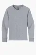Next Level Apparel Youth Cotton Long Sleeve Tee — view 3