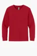 Next Level Apparel Youth Cotton Long Sleeve Tee — view 5