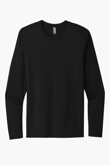 Next Level Apparel Cotton Long Sleeve Tee — view 2