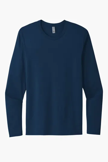 Next Level Apparel Cotton Long Sleeve Tee — view 4