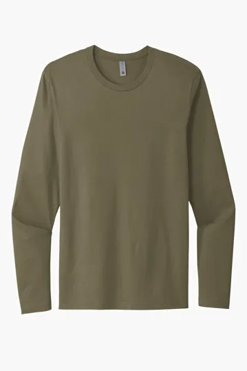 Next Level Apparel Cotton Long Sleeve Tee — view 9