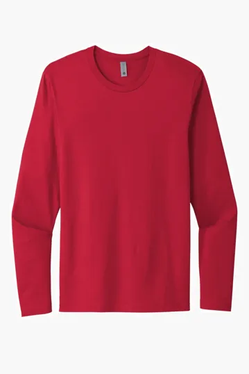 Next Level Apparel Cotton Long Sleeve Tee — view 10