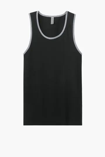 Next Level Apparel Cotton Muscle Tank — view 3