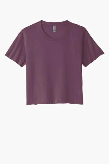 Next Level Apparel Women's Festival Cali Crop Tee — view 6
