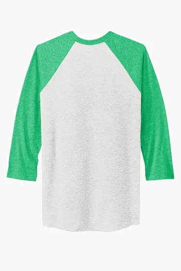 Next Level Apparel Adult Tri-Blend 3/4-Sleeve Raglan Tee — view 13
