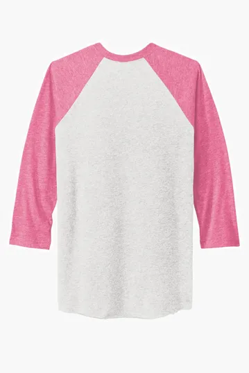 Next Level Apparel Adult Tri-Blend 3/4-Sleeve Raglan Tee — view 19