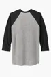 Next Level Apparel Adult Tri-Blend 3/4-Sleeve Raglan Tee — view 17