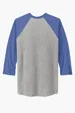 Next Level Apparel Adult Tri-Blend 3/4-Sleeve Raglan Tee — view 23