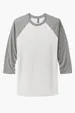 Next Level Apparel Adult Tri-Blend 3/4-Sleeve Raglan Tee — view 3