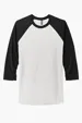 Next Level Apparel Adult Tri-Blend 3/4-Sleeve Raglan Tee — view 5