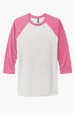 Next Level Apparel Adult Tri-Blend 3/4-Sleeve Raglan Tee — view 8