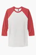 Next Level Apparel Adult Tri-Blend 3/4-Sleeve Raglan Tee — view 9