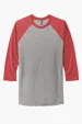Next Level Apparel Adult Tri-Blend 3/4-Sleeve Raglan Tee — view 10