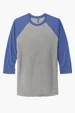 Next Level Apparel Adult Tri-Blend 3/4-Sleeve Raglan Tee — view 12