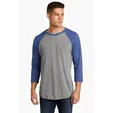 Next Level Apparel Adult Tri-Blend 3/4-Sleeve Raglan Tee