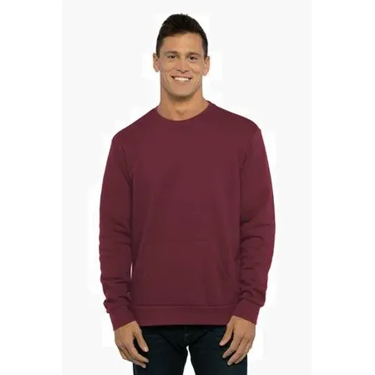Next Level Apparel Santa Barbara Pocket Sweatshirt
