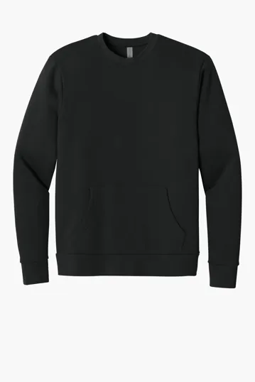 Next Level Apparel Santa Barbara Pocket Sweatshirt — view 2