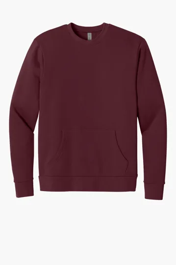 Next Level Apparel Santa Barbara Pocket Sweatshirt — view 4