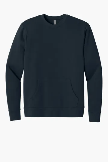Next Level Apparel Santa Barbara Pocket Sweatshirt — view 5