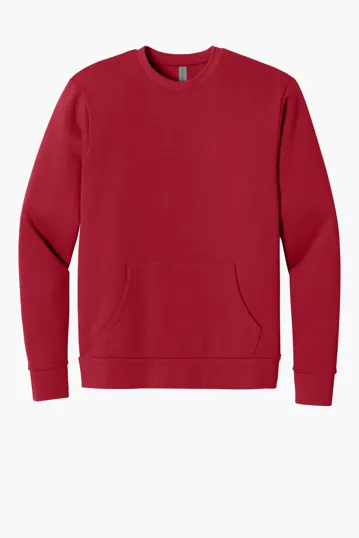 Next Level Apparel Santa Barbara Pocket Sweatshirt — view 7