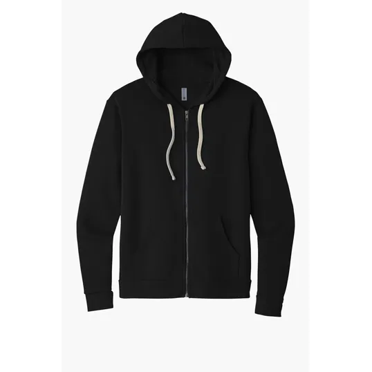 Next Level Apparel Adult Santa Barbara Zip Hoodie — view 2