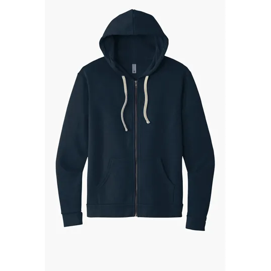 Next Level Apparel Adult Santa Barbara Zip Hoodie — view 5
