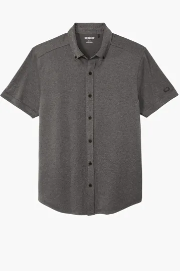 OGIO Gravitate Full-Button Polo — view 3