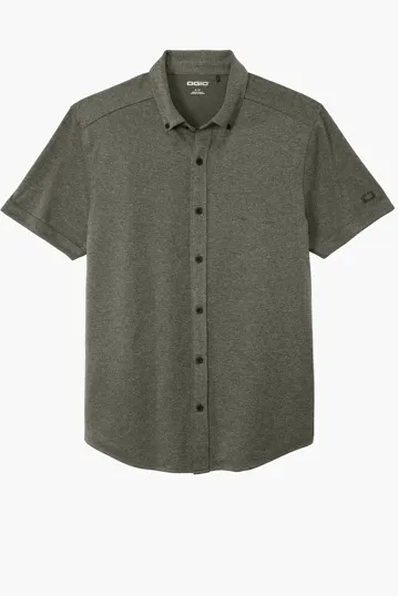 OGIO Gravitate Full-Button Polo — view 4
