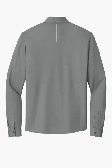OGIO Code Stretch Long Sleeve Button-Up — view 7